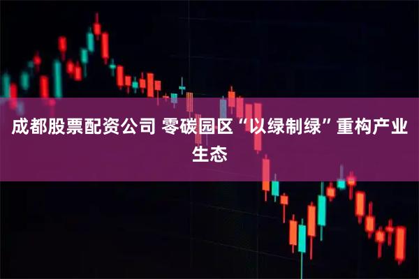 成都股票配资公司 零碳园区“以绿制绿”重构产业生态