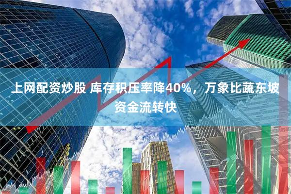 上网配资炒股 库存积压率降40%，万象比蔬东坡资金流转快